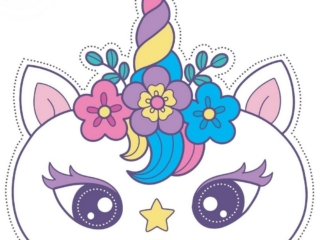 masque de licorne
