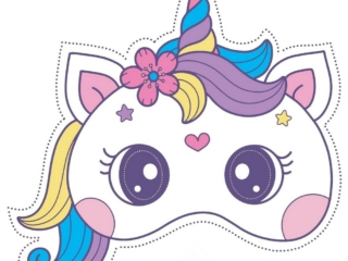 masque licorne