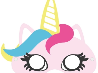 masques de licorne &agrave; imprimer