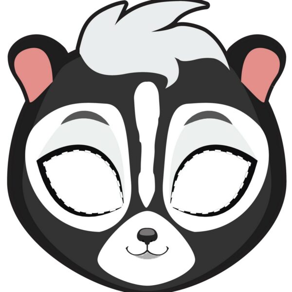 masque animal à imprimer