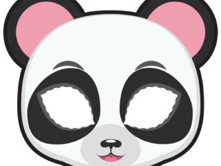 masque panda masque panda à imprimer