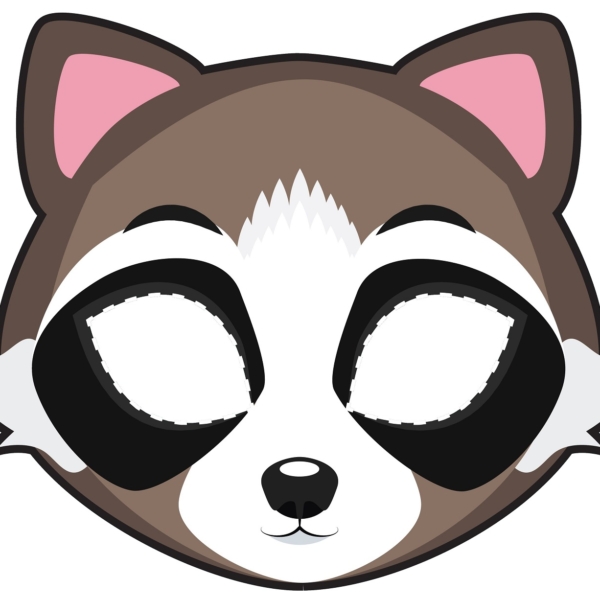 masques d&#039;animaux à imprimer