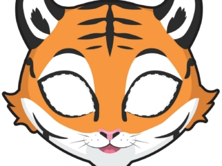 masque tigre masque tigre à imprimer