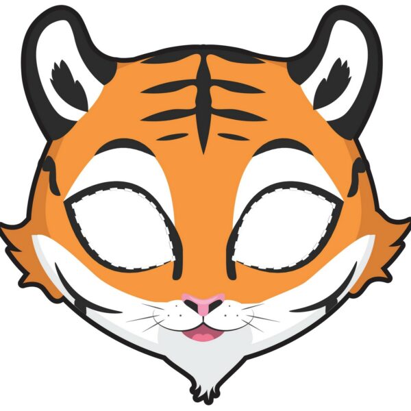 masque tigre à imprimer