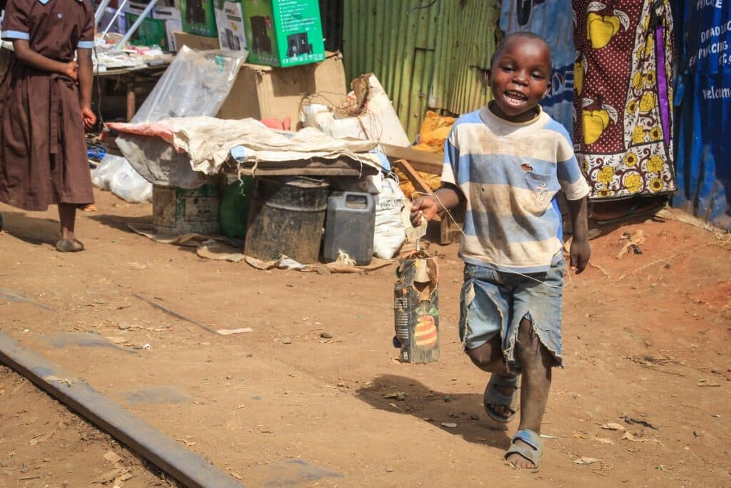 enfant de rue au kenya