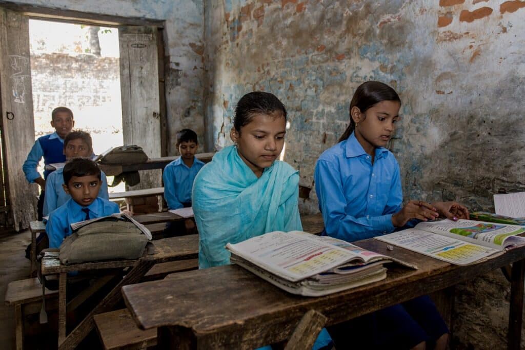 école en Inde