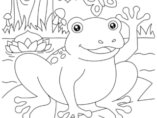 coloriage crapaud (11) crapaud coloriage