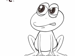 coloriage crapaud (4) coloriage rigolo de crapaud