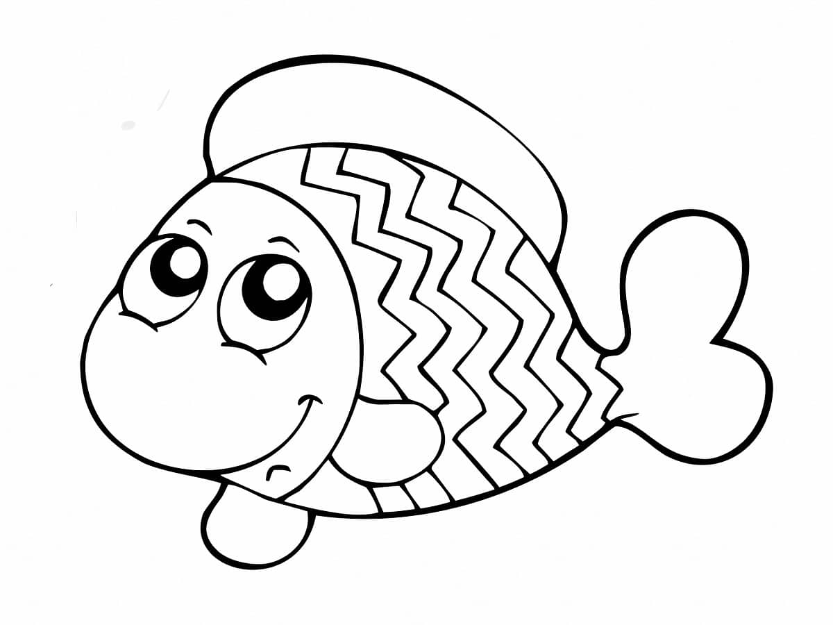 Coloriage Poisson Coloriage poisson : 30 dessins à imprimer gratuitement