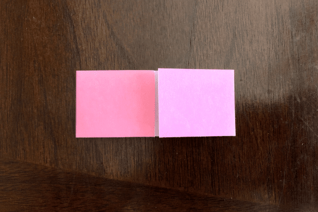 bande de papier rose