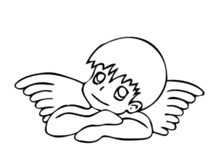 coloriage ange (26) coloriage ange
