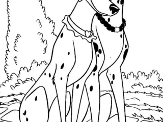 coloriage pongo et perdita