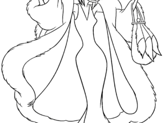 coloriage cruella d&#039;enfer