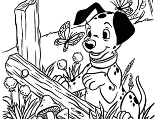 dessin 101 dalmatiens