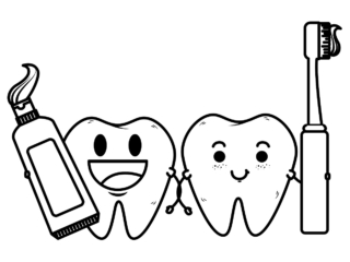coloriage dentiste