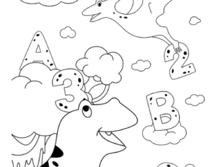 coloriage dinosaure (10) coloriage dinosaure
