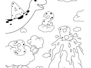 coloriage dinosaure (11) dinosaure à colorier
