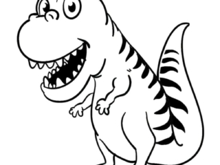 coloriage dinosaure (15) coloriage dinosaure facile