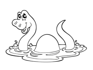 coloriage dinosaure (17) coloriage dinosaure marin