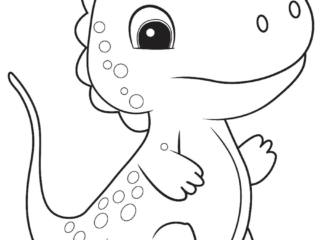 coloriage dinosaure (2) coloriage bébé dinosaure