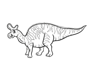 coloriage dinosaure (20) coloriage dinosaure