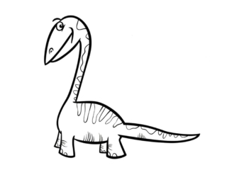 coloriage dinosaure (21) coloriage dinosaure