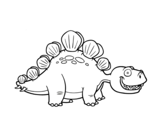 coloriage dinosaure (24) coloriage dinosaure