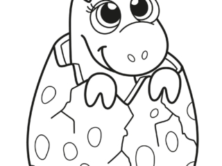 coloriage dinosaure (3) coloriage bébé dinosaure