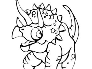 coloriage dinosaure (5) coloriage dinosaure