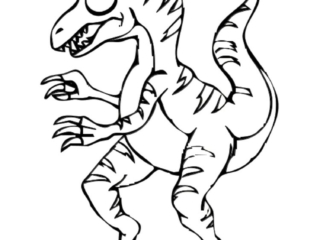 coloriage dinosaure (8) coloriage dinosaure
