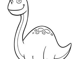 coloriage dinosaure (9) dessin dinosaure