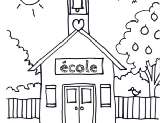 coloriage école (1) coloriage école