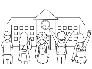coloriage école (29) coloriage école