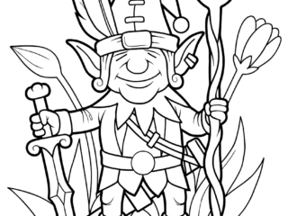 dessin mini elfe