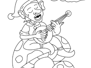 coloriages de farfadet