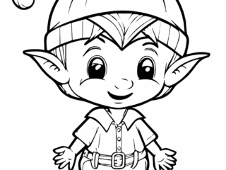 coloriage lutin