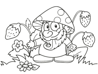 coloriage farfadet
