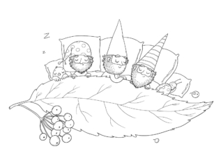 coloriage farfadets