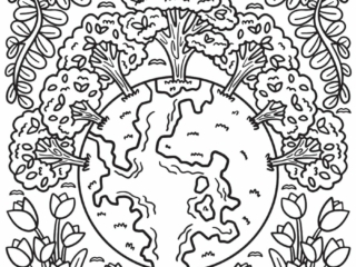coloriage forêt (1) coloriage forêt