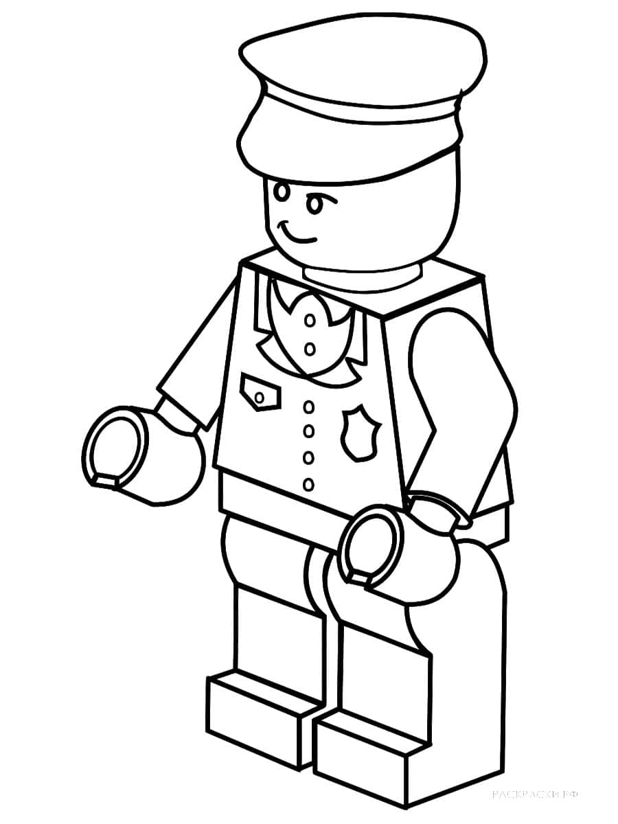 Coloriage Lego : 30 dessins à imprimer gratuitement !