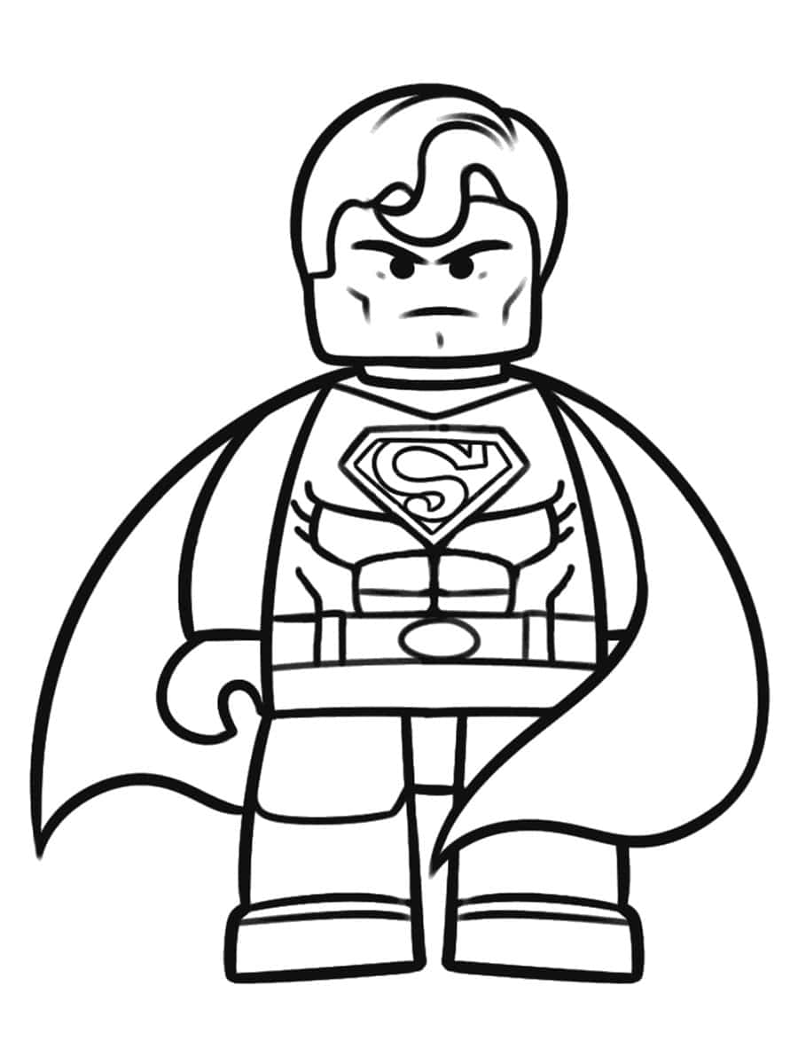 Coloriage Bloc Lego Facile Dessin Facile à imprimer