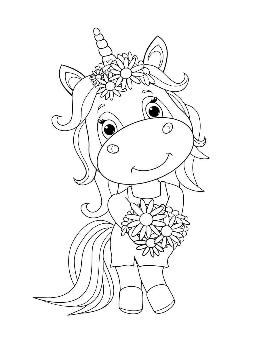 Coloriage licorne : 50 dessins à imprimer gratuitement !