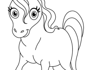 dessin de licorne