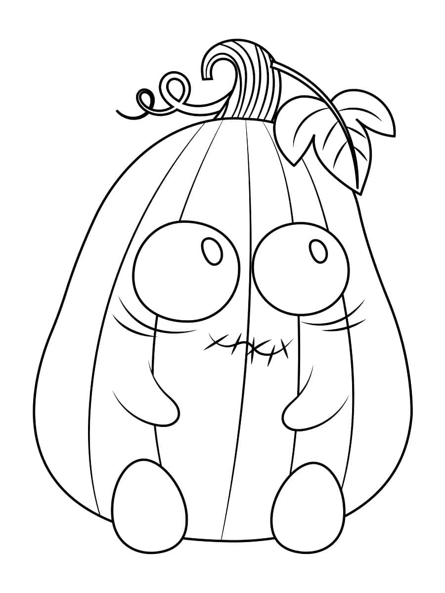 Dessin D Halloween A Imprimer Coloriage monstre d'Halloween : dessins à imprimer gratuitement