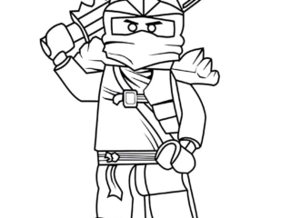 ninjago à colorier