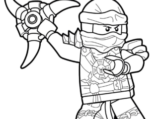 coloriage ninjago