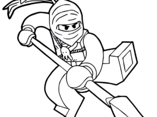 coloriage ninjago