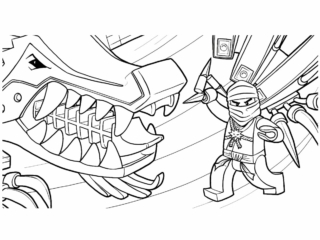 dessin de ninjago