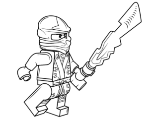 coloriage ninjago