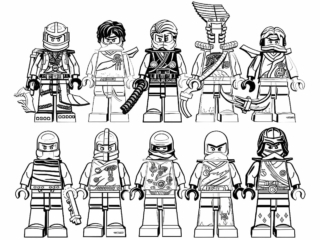 coloriages ninjago